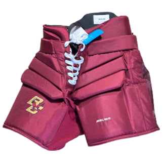 Bauer Pro Stock Hockey Goalie Pant - NCAA - Maroon