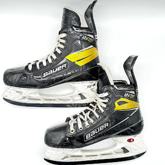 Used Bauer Supreme Ultrasonic Pro Stock Hockey Skates -Size 9D/8.5D