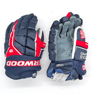 Sherwood Code TMP Pro - Junior Hockey Glove (Navy/Red/White)