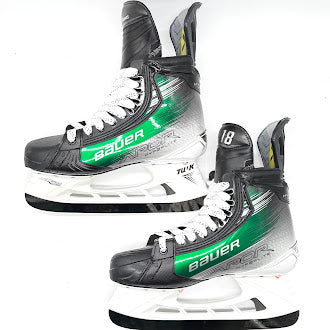 Bauer Vapor Hyperlite 2 - Pro Stock Hockey Skates - Size 7D (Green)