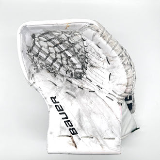 Used - Bauer Supreme Shadow - Pro Stock Goalie Glove (White)