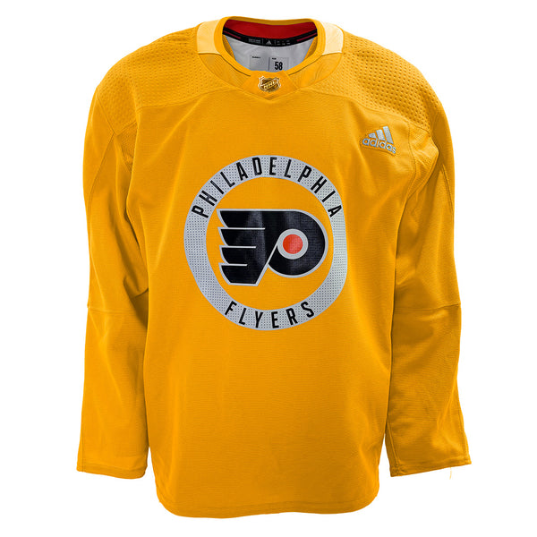 NHL - Philadelphia Flyers New Adidas Practice Jersey - (Yellow)