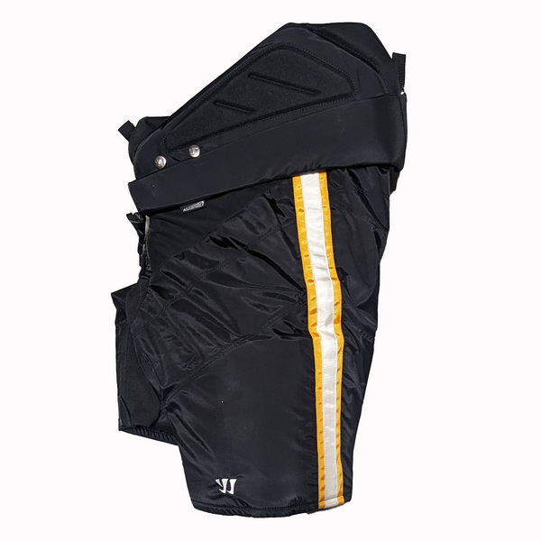 Warrior Alpha - NCAA  Pro Stock Hockey Pants (Black/Yellow/White)