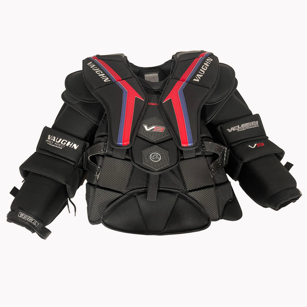 Vaughn Velocity V9 - New Pro Stock Goalie Chest Protector (Black)