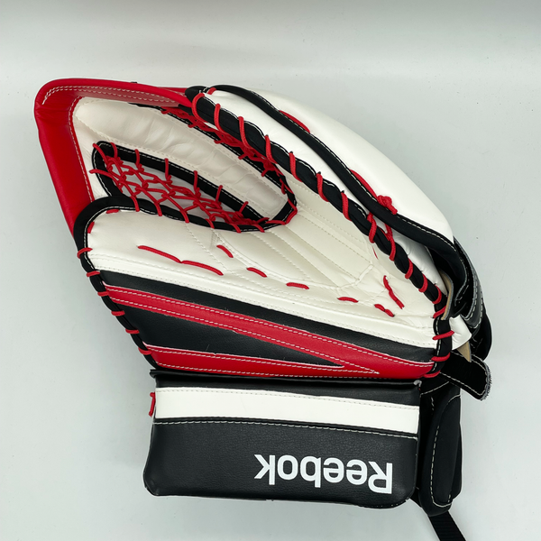 Reebok Premier - New Pro Stock Goalie Glove Set (Black/White/Red)