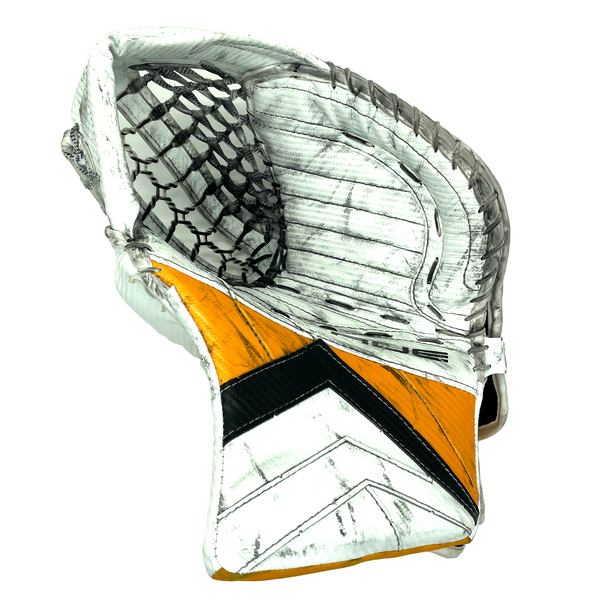 True Catalyst PX3 - Used Pro Stock Goalie Set (White/Yellow/Black)