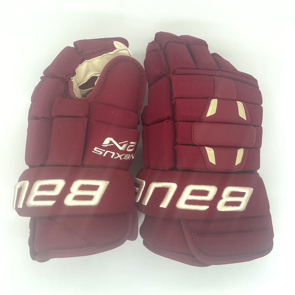 Bauer Nexus 2N - Pro Stock Glove - NCAA (Maroon)