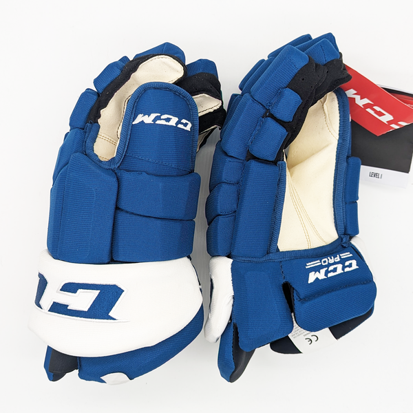 CCM HGTK - NHL Pro Stock Glove - Stefan Matteau (Blue/White)