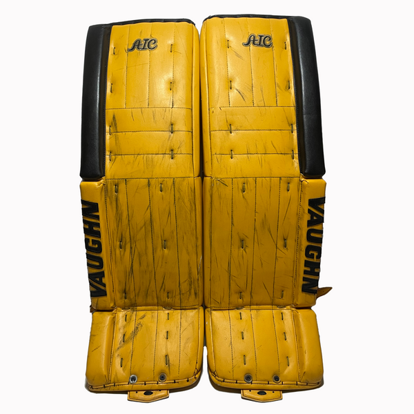 Vaughn Ventus SLR - Used Pro Stock Full Goalie Set (Yellow/Black)