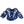 Load image into Gallery viewer, Vaughn V5 7800  - Used Pro Stock Goalie Chest Protector (Navy/Gold)
