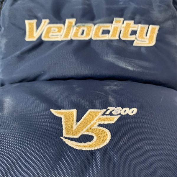 Vaughn V5 7800  - Used Pro Stock Goalie Chest Protector (Navy/Gold)