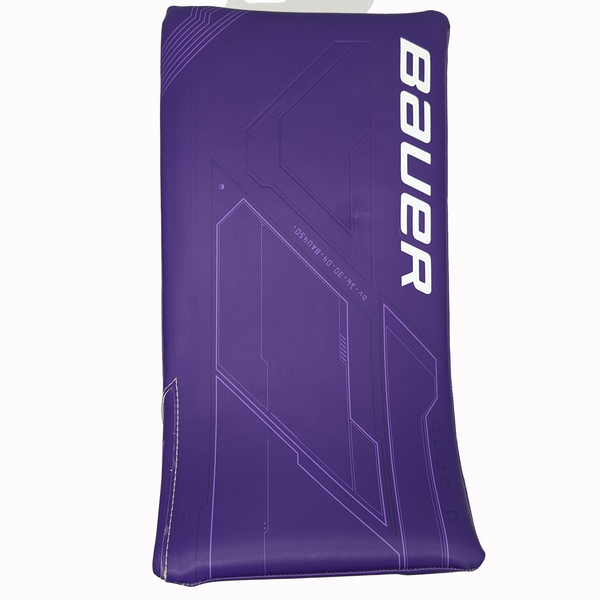 Bauer Supreme Mach - New Pro Stock Senior Goalie Pad Set (Purple)