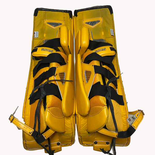 Vaughn Ventus SLR - Used Pro Stock Full Goalie Set (Yellow/Black)