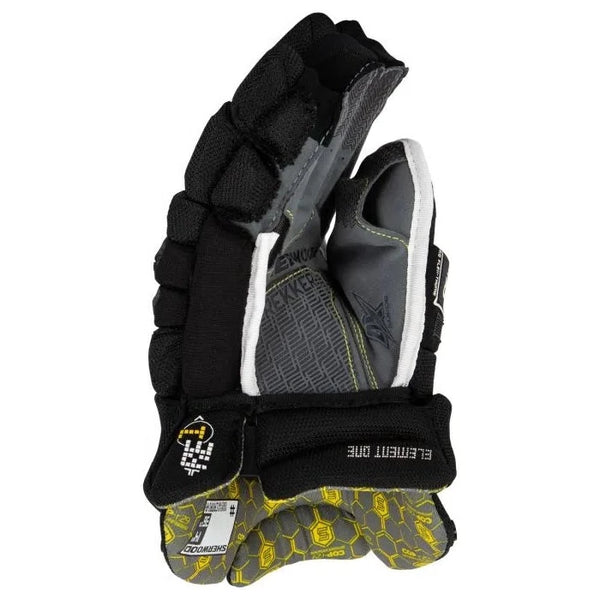 Sherwood Rekker Element One - Senior Hockey Glove (Black)